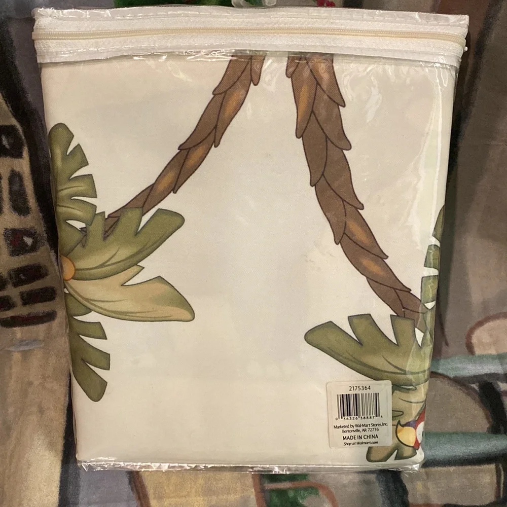 Sahara Animals fabric shower curtain